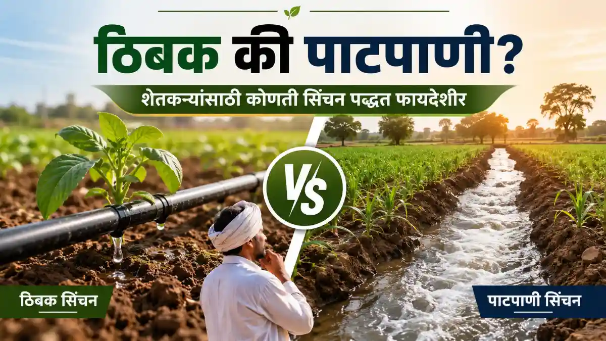 Drip Irrigation and Flood Irrigation