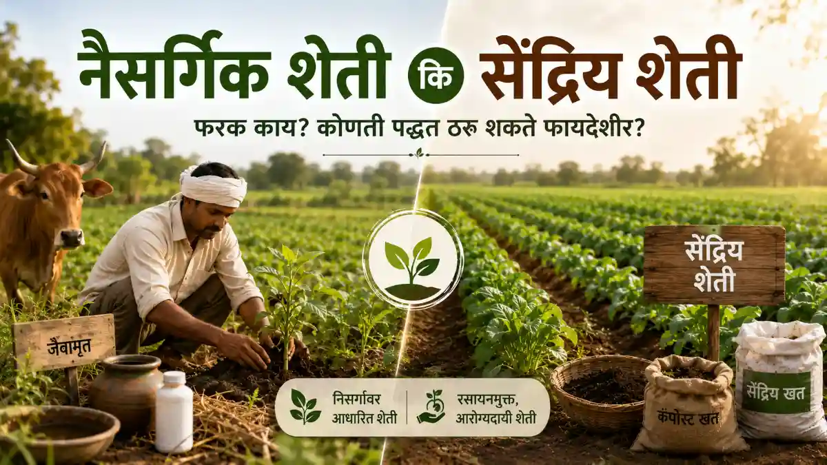 Natural Farming vs Organic Farming