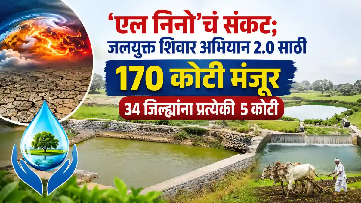 Maharashtra El Nino Jalyukt Shivar Abhiyan 2.0