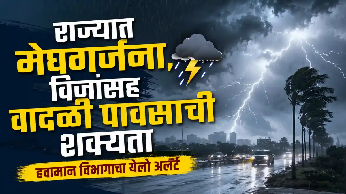 Maharashtra Rain Forecast Yellow Alert