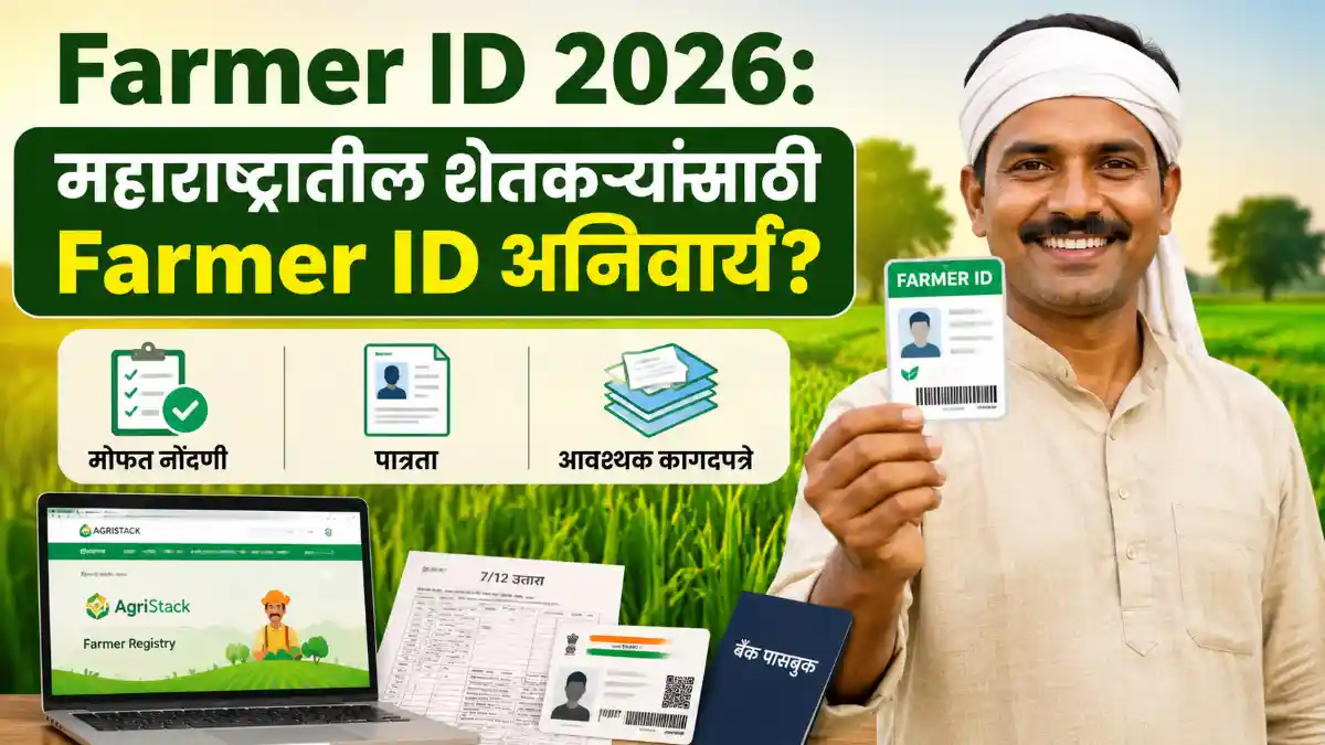 Farmer ID 2026 Agristack Maharashtra